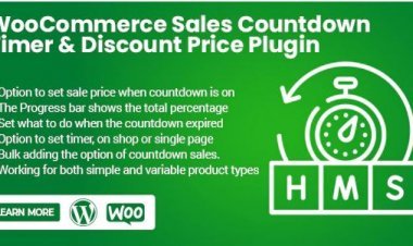 Price Discount & Countdown Sales Plugin For Woocommerce