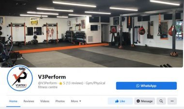 Share and be fit together when you follow V3perform on Facebook.