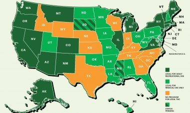 Legal Marijuanas States Map