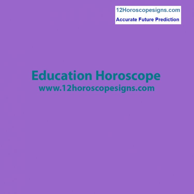 Education Horoscope Prediction by Astrology